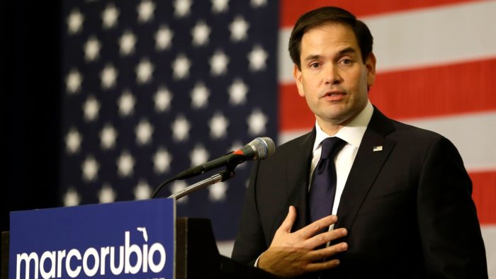 Marco Rubio, R-Fla., is urging other Republicans not to use the WikiLeaks revelations given that U.S. intelligence officials say the emails are a product of a hack with foreign government influence.