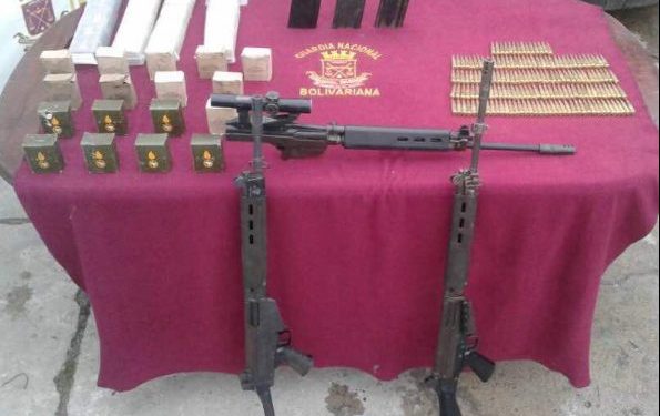 ¡Listos para matar! GNB agarra terroristas con armas largas en Mérida