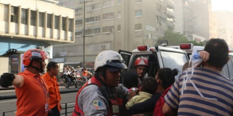 Más 900 empleados y 45 niños y niñas fueron afectados por ataque a Ministerio PP para Hábitat y Vivienda (+Terrorismo en Chacao)