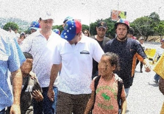 ¡Guarimbeando con los niños! El nuevo método de protesta de la Oposición