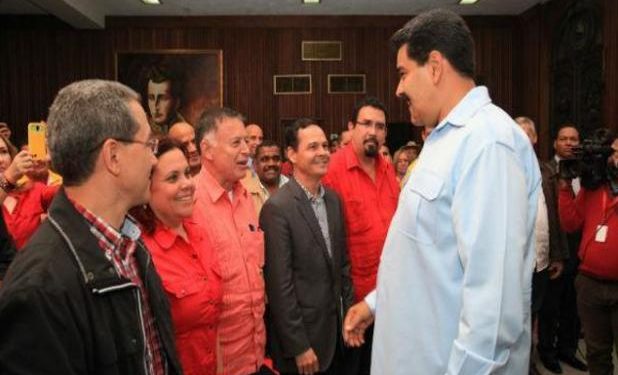 Gobernadores Bolivarianos apoyan al presidente Maduro ante infame sanción de EEUU