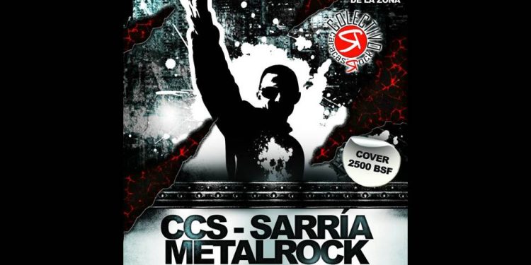 La Capital de Venezuela retumbará el 30 de septiembre con CCS – Sarría Metal Rock (+Colectivo Caracas Rock)