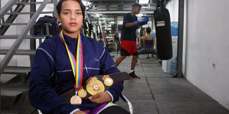 Scarlet Cassiani un Talento del boxeo en formación