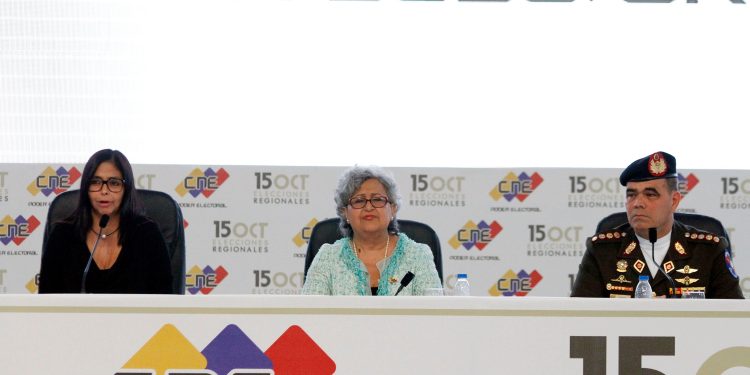 Delcy Rodríguez: Nada podrá detener que el 15-O los venezolanos salgan a votar