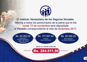 ¡Se prendió! Pago de pensiones se hará efectivo el próximo 13 de noviembre (+Bono) 8 ¡Se prendió! Pago de pensiones se hará efectivo el próximo 13 de noviembre (+Bono)