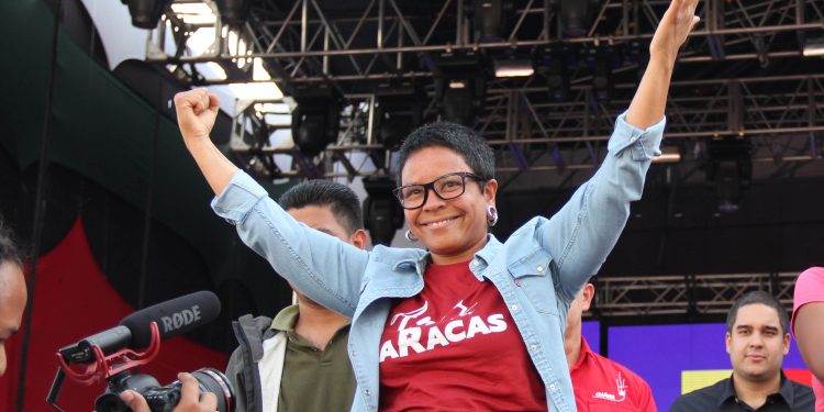 Érika Farías, caraqueña, sanjuanera, alcaldesa del Municipio Libertador