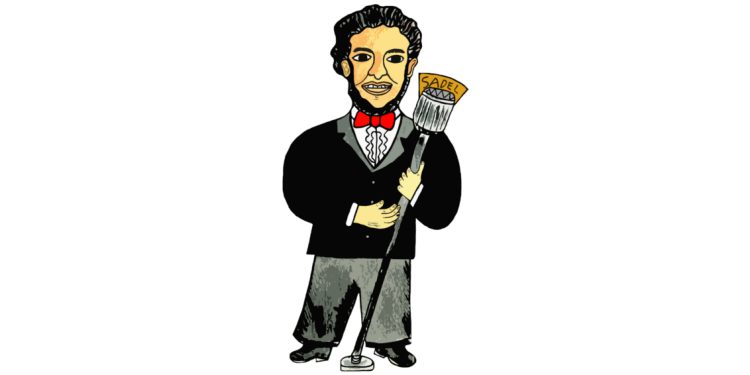 Sadel, el tricolor en su voz