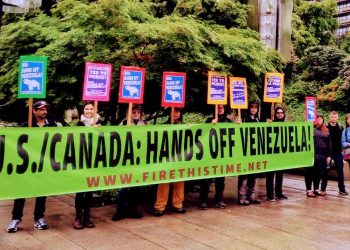 Pueblo rechazan intervención militar a Venezuela