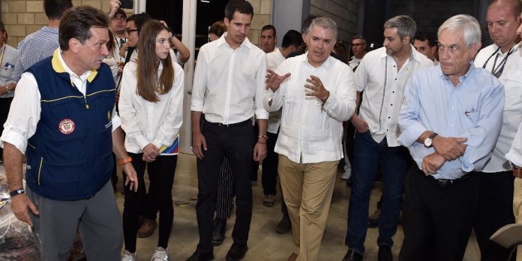 Gobierno colombiano resguarda guarimberos en la frontera