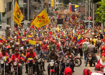 Venezuela, una ola roja contra las sanciones