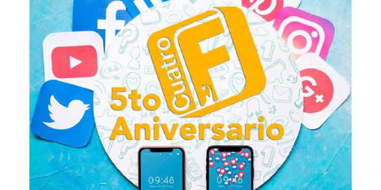 Cuatro F conmemoró su quinto aniversario