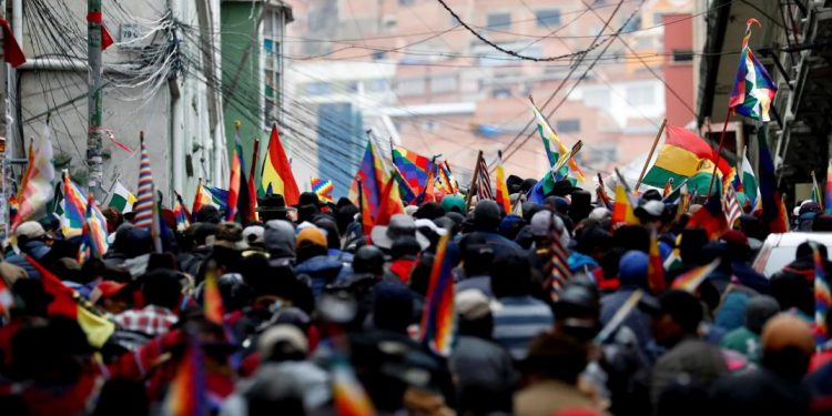 Con Evo y con Bolivia