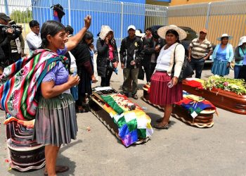 Un video impactante anuncia un baño de sangre en Bolivia