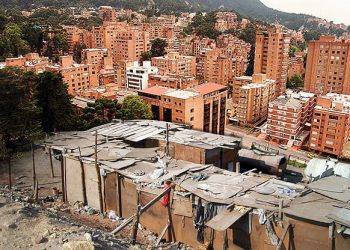 Pobres en Bógota Colombia