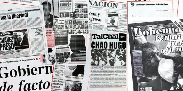 11 DE ABRIL GOLPE DE ESTADO Y LOS MEDIOS DE COMUNICACION