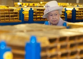 Reina Isabel y las Reservas de Oro