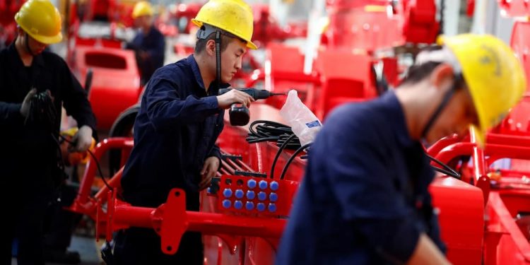 Trabajadores Chinos