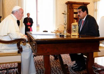 Papa Francisco y Nicolás Maduro en Roma