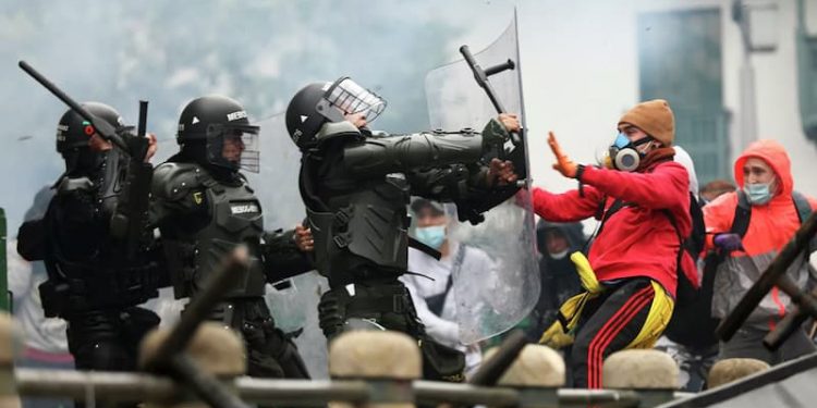 Protestas Colombia