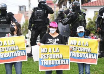 No a la reforma tributaria en Colombia