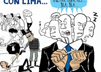 caricatura grupo de lima