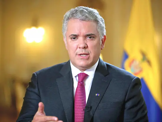 Presidente Colombiano Iván Duque