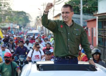 Jorge Arreaza en Barinas