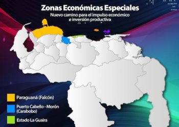 Grafico - cinco Zonas Económicas Especiales (ZEE)