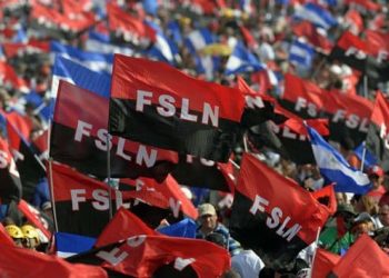 Aún en el viento las banderas del sandinismo