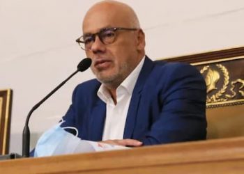 Jorge Rodríguez, delegado plenipotenciario para el diálogo con la oposición, recibió a la delegación estadounidense