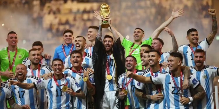 La Argentina de Messi Campeón Mundial de Fútbol
