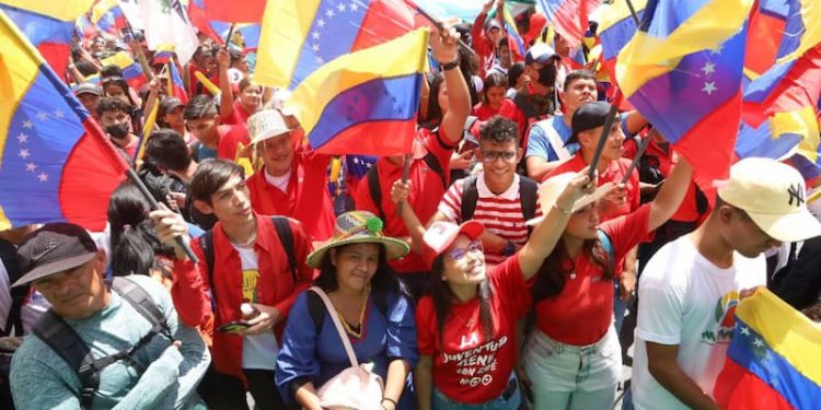 La larga marcha de la juventud bolivariana