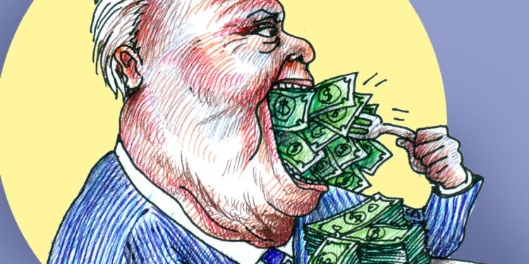 Corrupción: sed insaciable de riqueza