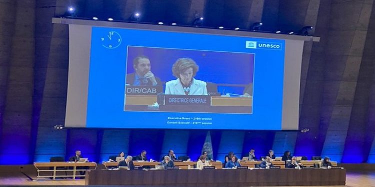Venezuela participa en la 216º Sesión del Consejo Ejecutivo de la Unesco.