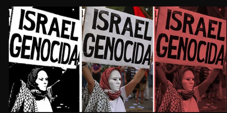 Hindú Anderi, periodista, coordinadora de la Plataforma de solidaridad con la causa palestina, explicó algunos de los mecanismos semánticos que utiliza la maquinaria mediática mundial para normalizar la masacre cotidiana contra el pueblo de la Franja de Gaza