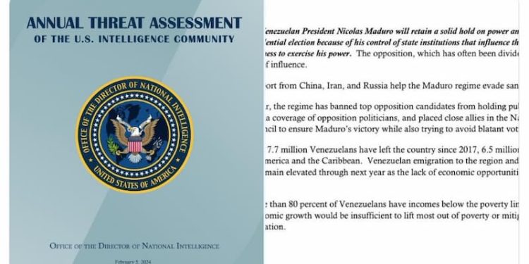 Informe de Inteligencia de EEUU asume que Nicolás Maduro volverá a ganar las elecciones