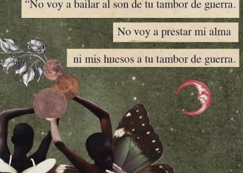 No bailaré al ritmo de su tambor de guerra