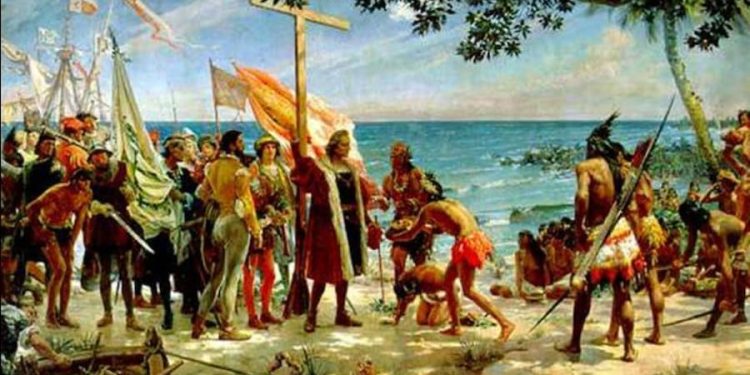 Mientras en España hay fiesta por la llegada de la Pinta, la Niña y la Santa María al Caribe, en Venezuela se conmemora un año más de la resistencia indígena que comenzó el fatídico 12 de octubre de 1492