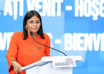 Vicepresidenta Delcy Rodríguez participa en el Foro Parlamentario Mundial Antifascista