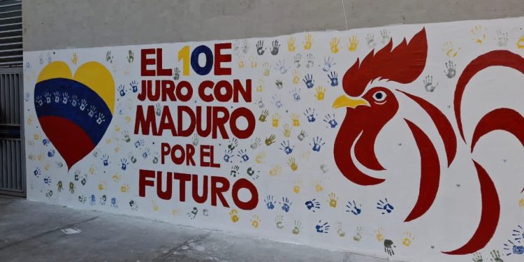 Así amanecieron las paredes en Venezuela