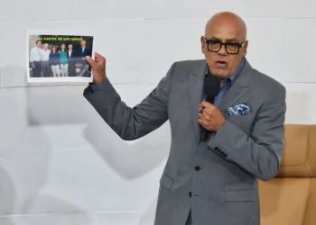 presidente de la Asamblea Nacional (AN) de Venezuela, Jorge Rodríguez