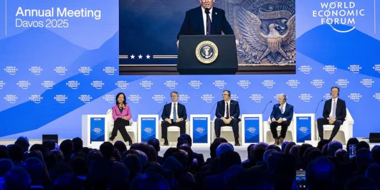 La cumbre de Davos mostró el nerviosismo de los centros de poder de Europa ante el tecnocapitalismo nacionalista del nuevo inquilino de la Casa Blanca
