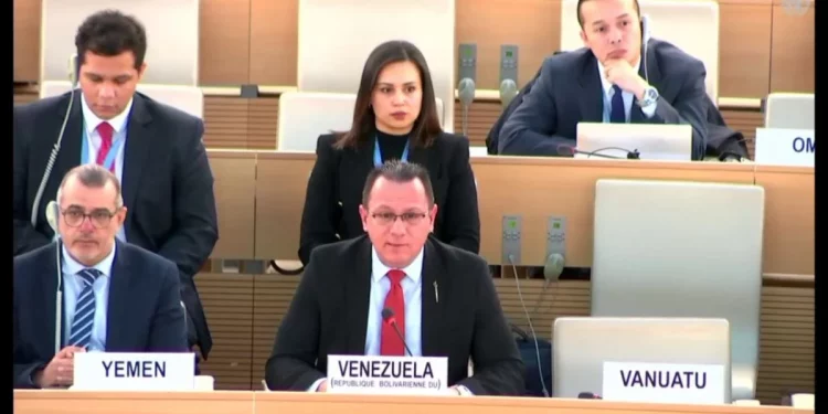 Venezuela alza la voz en la ONU: Denuncia confabulación entre EEUU y El Salvador para esclavizar a migrantes venezolanos