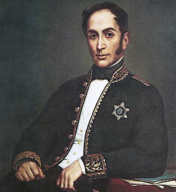 El Libertador Simón Bolívar.
Public Domain