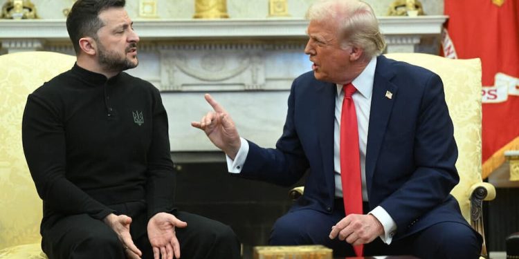 Trump a Zelensky “nos vamos de allí”