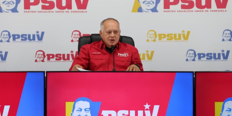 En clave: Declaraciones de Diosdado Cabello durante la rueda  de prensa del PSUV