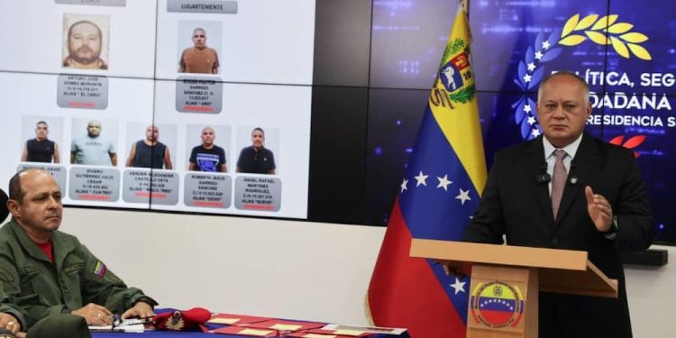 Diosdado Cabello denuncia planes terroristas para sabotear elecciones del 25M