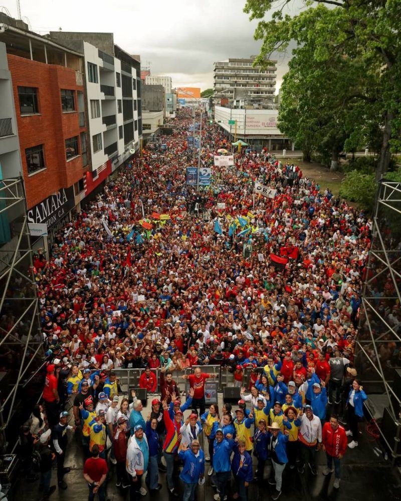 Maturín se llenó de Revolución en el cierre de campaña del GPPSB 1 Maturín se llenó de Revolución en el cierre de campaña del GPPSB
