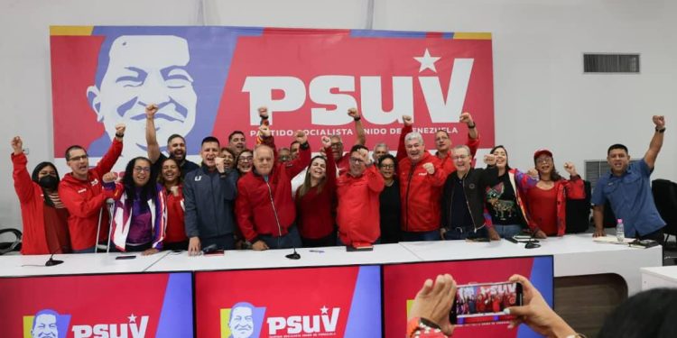 PSUV celebra contundente victoria electoral con 23 gobernaciones