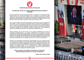PSUV conmemora 80 años de la victoria antifascista y reafirma su lucha por la soberanía